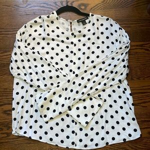 Something Navy Polkadot too